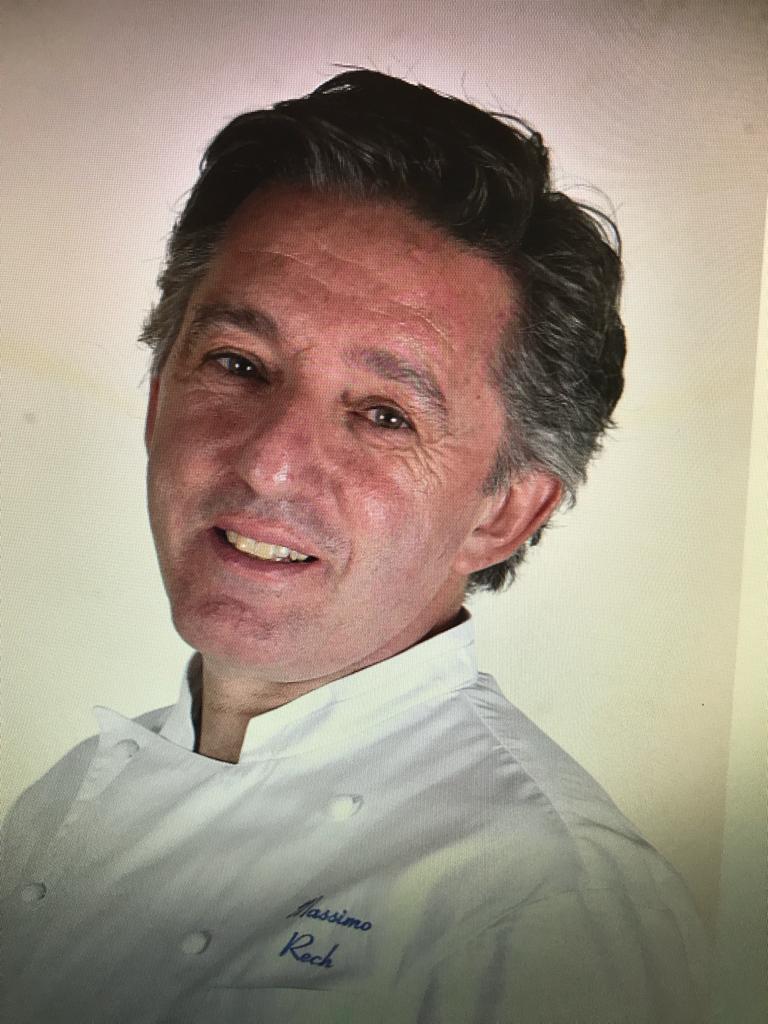 Massimo Rech in divisa da chef